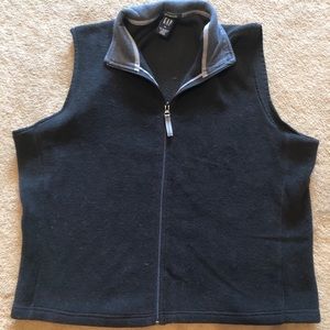 Gap fleece vest, gray, women’s XL